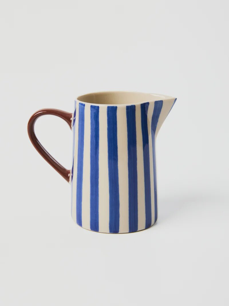 Bloomie Blue Milk Jug-Jones & Co