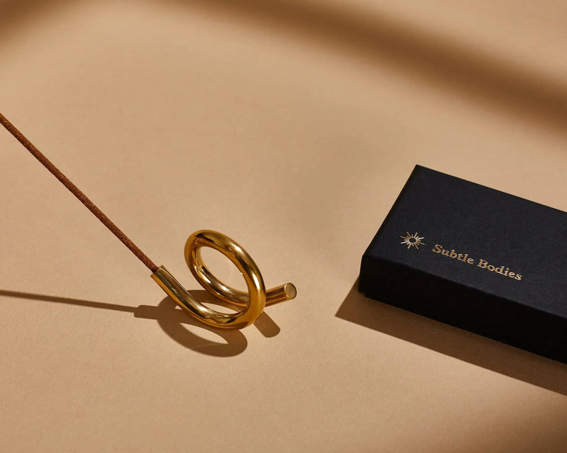 Brass Incense Holder No.2 - Subtle Bodies