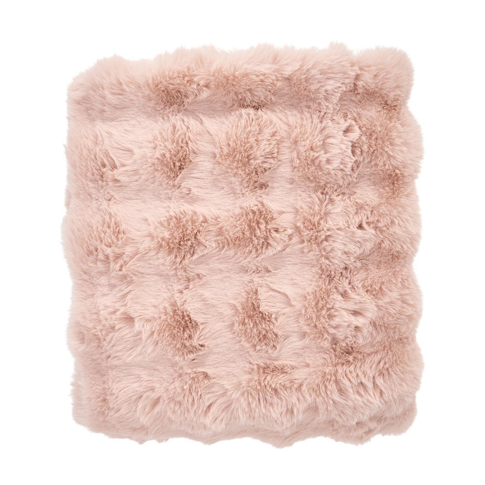 Bubble Faux Fur Throw - Annabel Trends