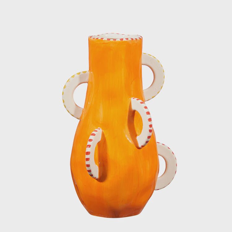 Cabana Large Vase Orange - KAS Australia