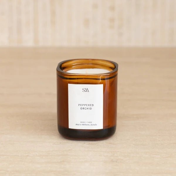 Candle Peppered Orchid 250g-Studio McKenna