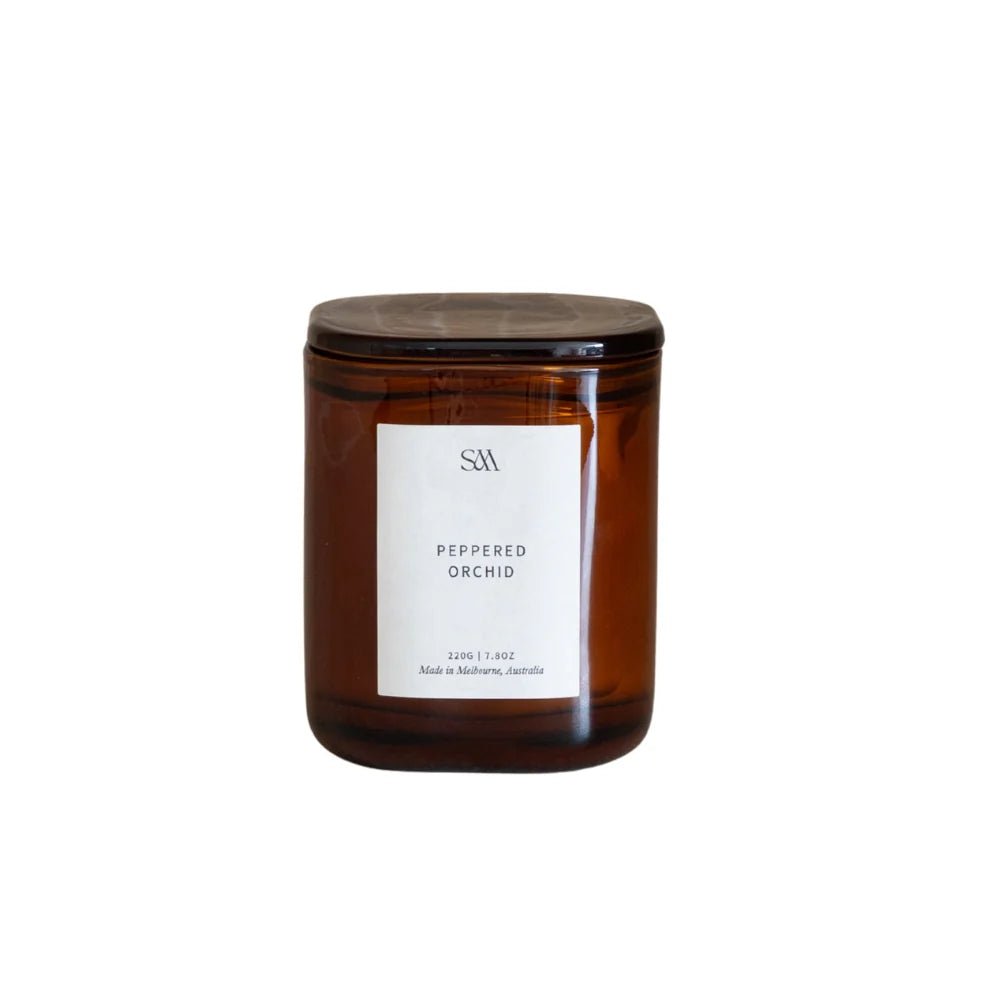 Candle Peppered Orchid 250g-Studio McKenna
