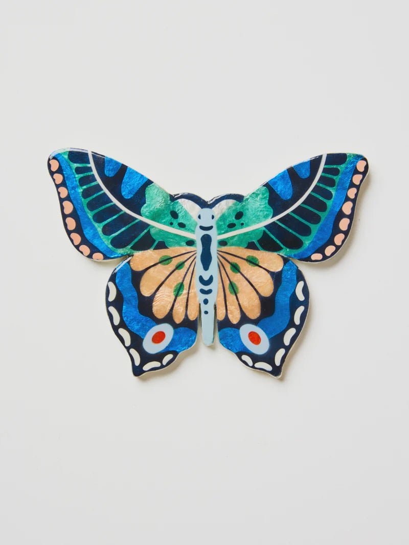 Canopy Butterfly Blue Green - Jones & Co