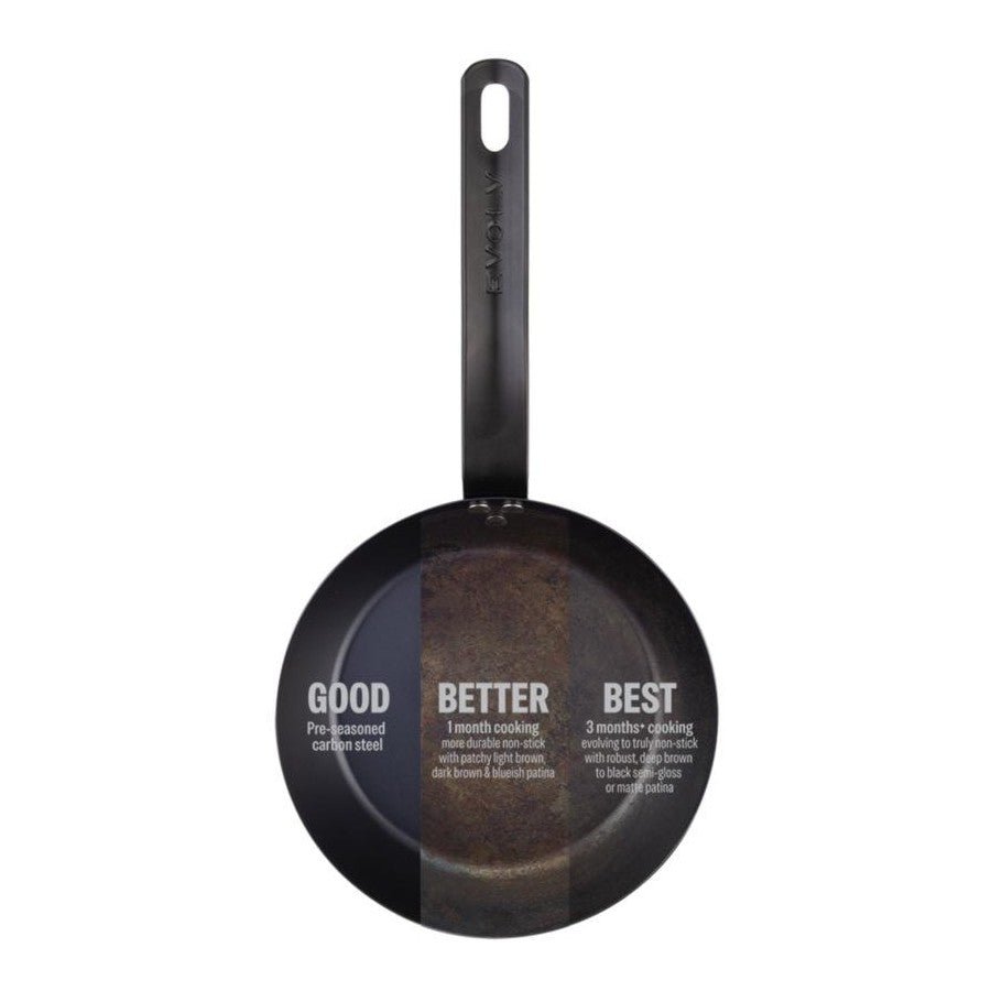 Carbon Steel Fry Pan Pre - Seasoned - Donaldson