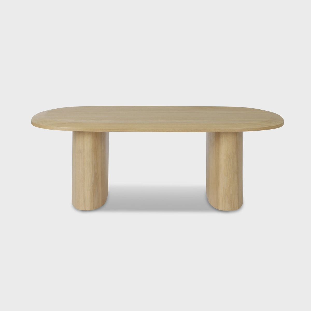 Carmine Oak Veneer Coffee Table-Madras Link