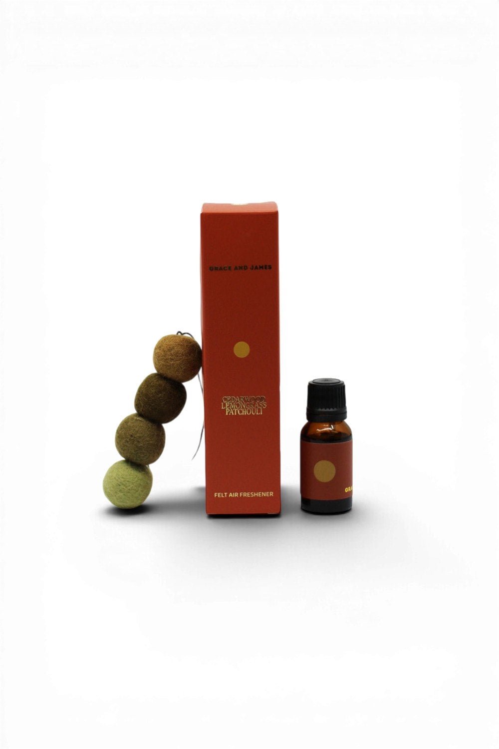 Cedarwood Lemongrass & Patchouli Air Freshener-Grace and James