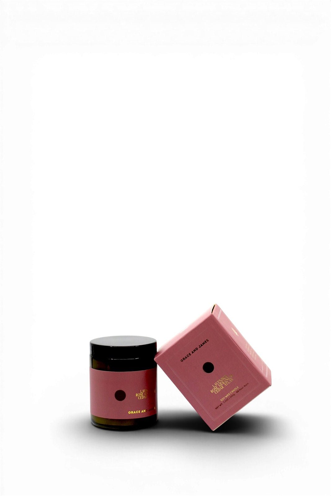 Cedarwood Lemongrass & Patchouli Candle-Grace and James
