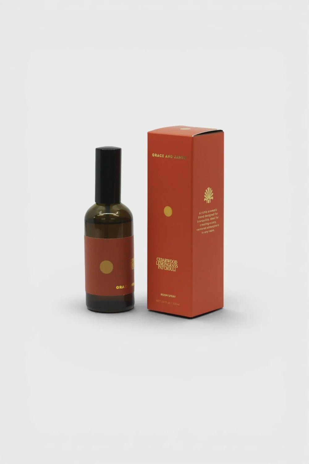 Cedarwood Lemongrass & Patchouli Room Spray-Grace and James