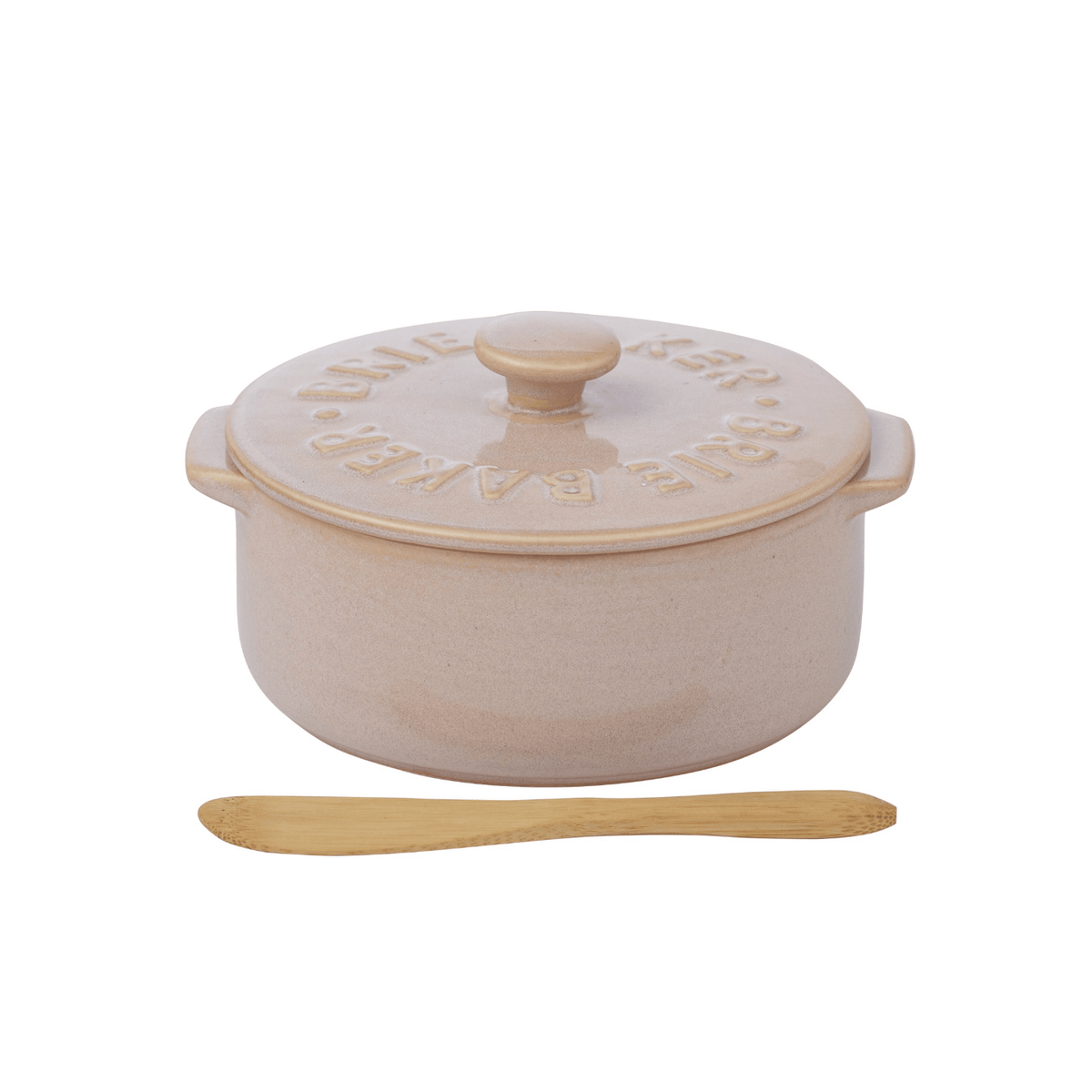 Ceramic Brie Baker Rosa-Home Basics & Design