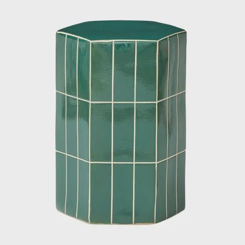 Ceramic Tile Stool Pine - Coast to Coast