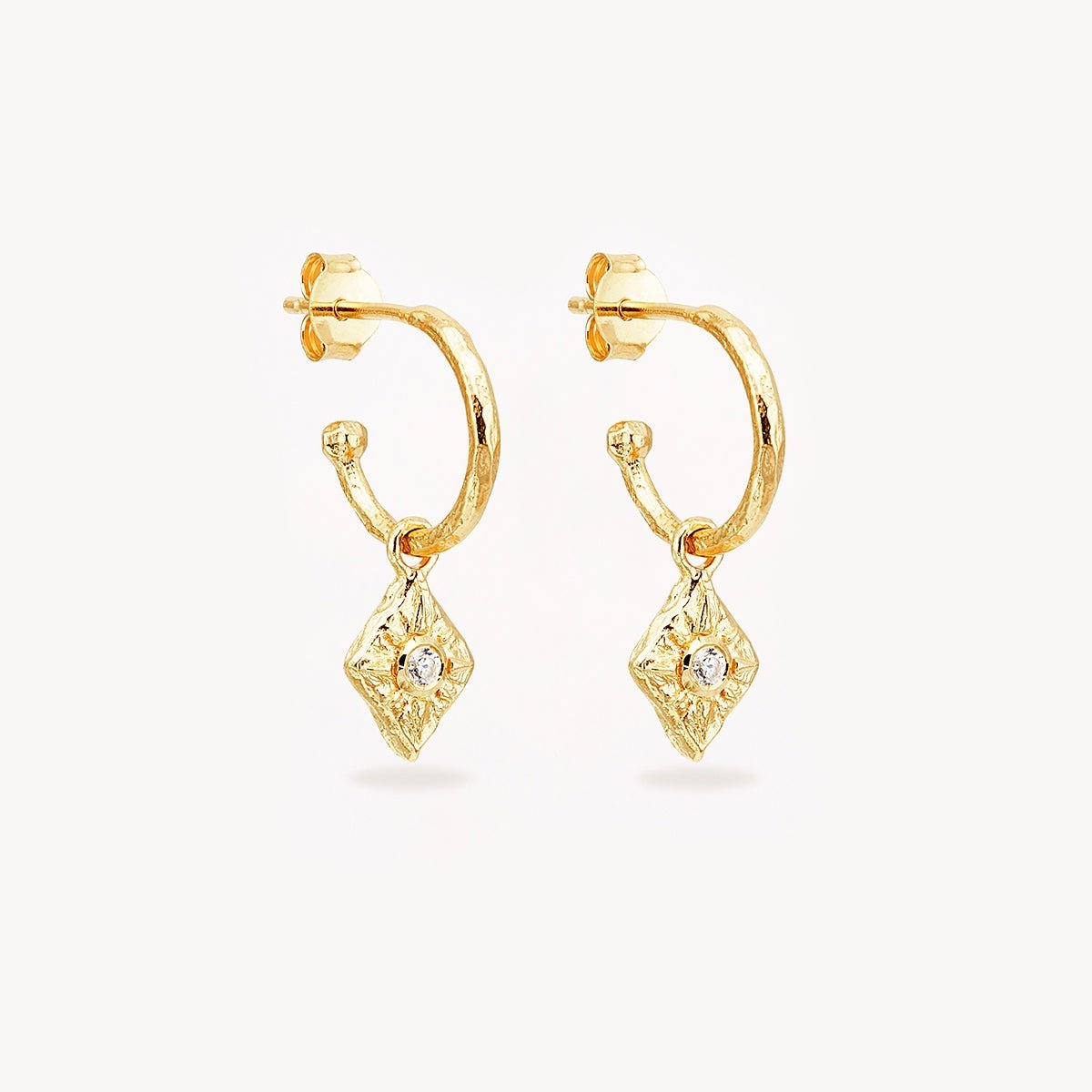 Desert Sky Hoops Gold-By Charlotte