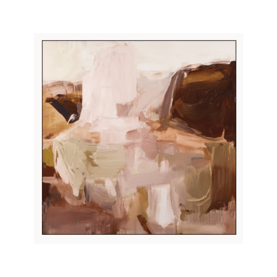Earthbound Canvas Natural Frame - Cooper Black