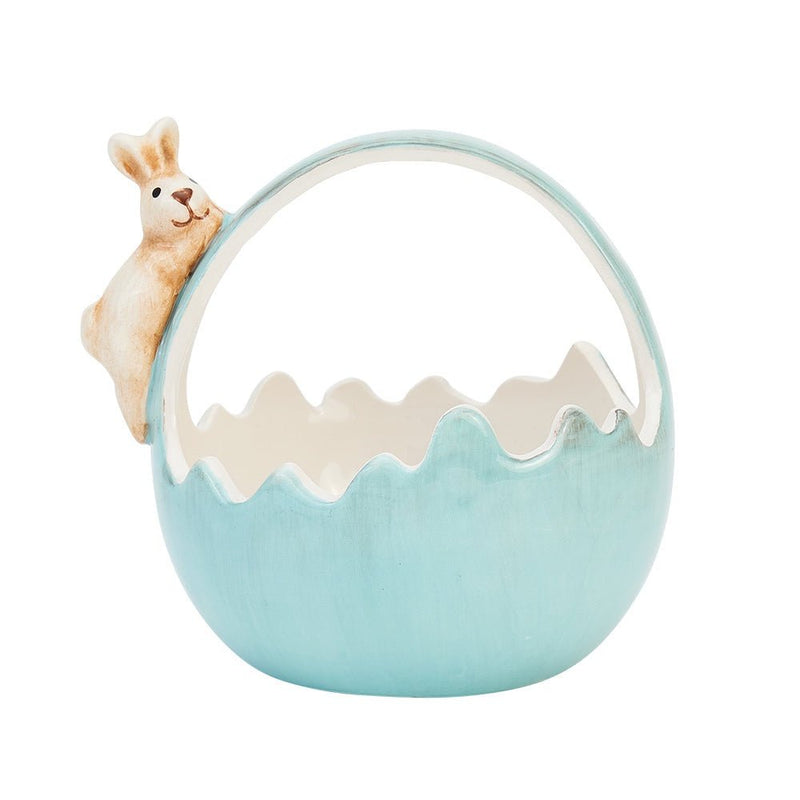 Easter Basket Ceramic Blue Large - Annabel Trends