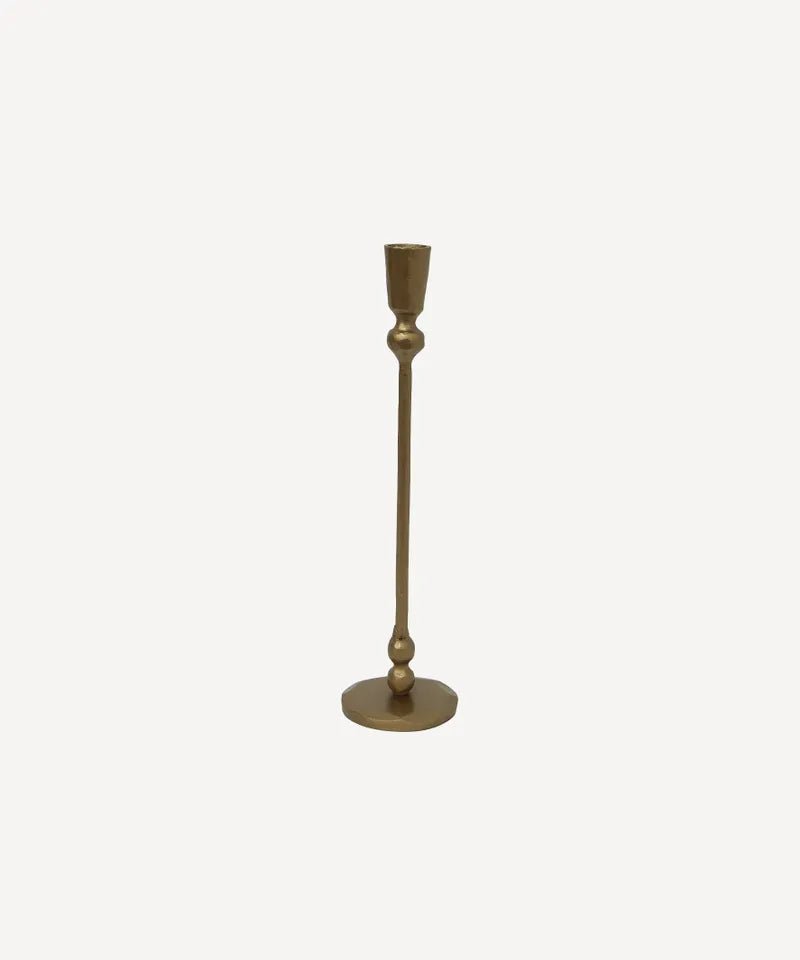 Eddie Gold Candle Holder - French Country