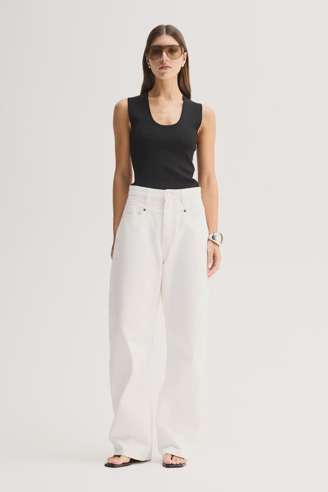 Elka Hayes Knit Top Black-Elka Collective