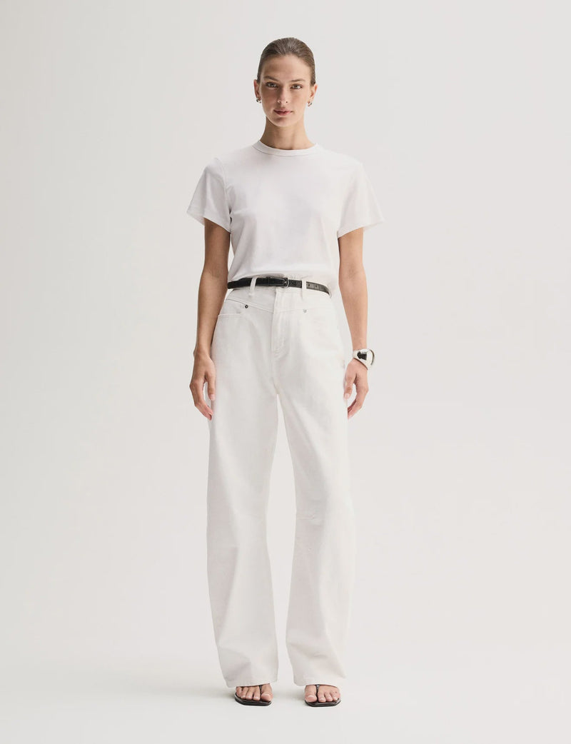 Elka Zoe Tee White-Elka Collective