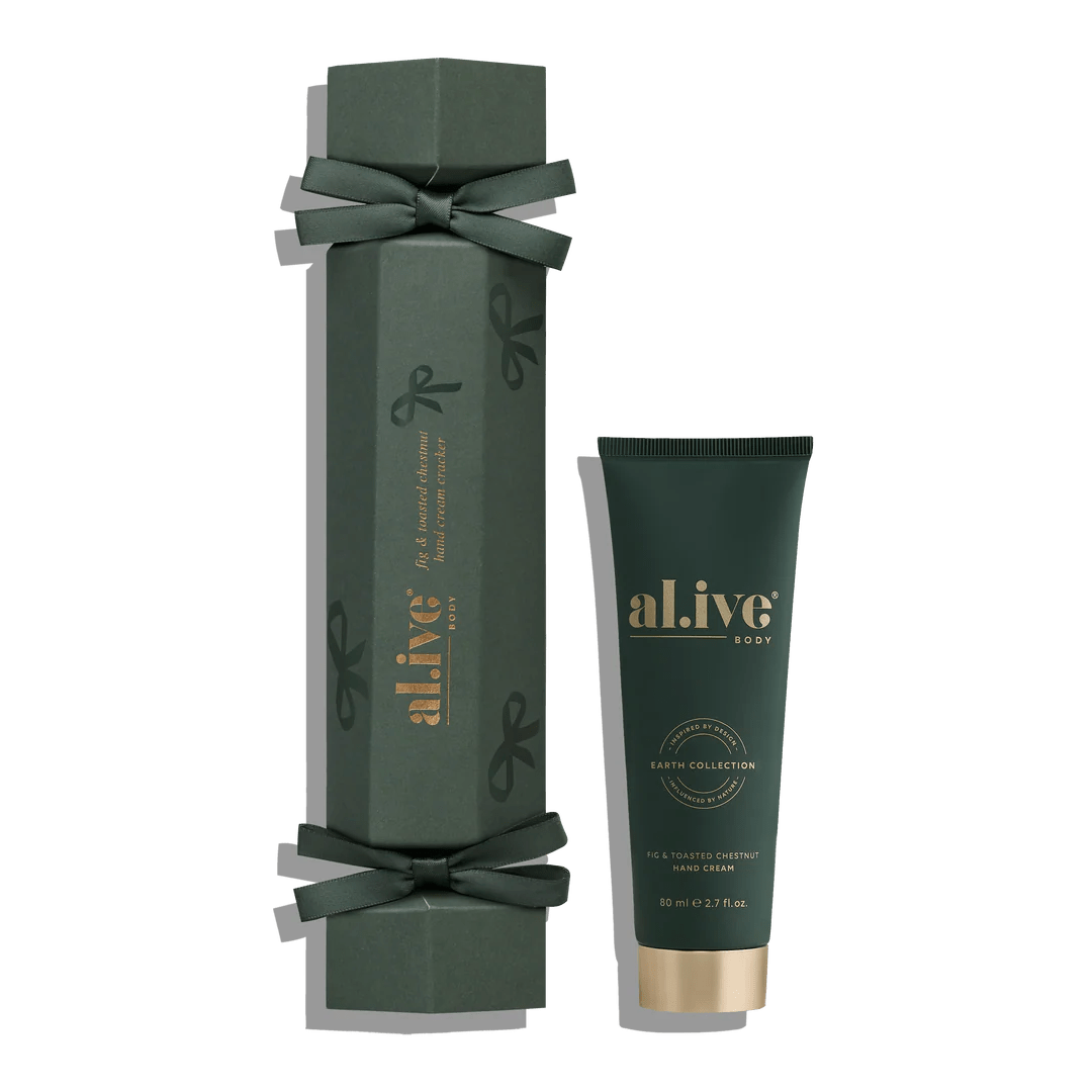 Fig & Toasted Chestnut Hand Cream Cracker - Alive Body