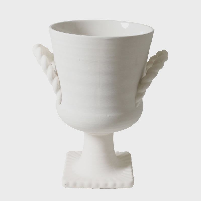 Florence Vase Trophy Life Vintage White - Robert Gordon