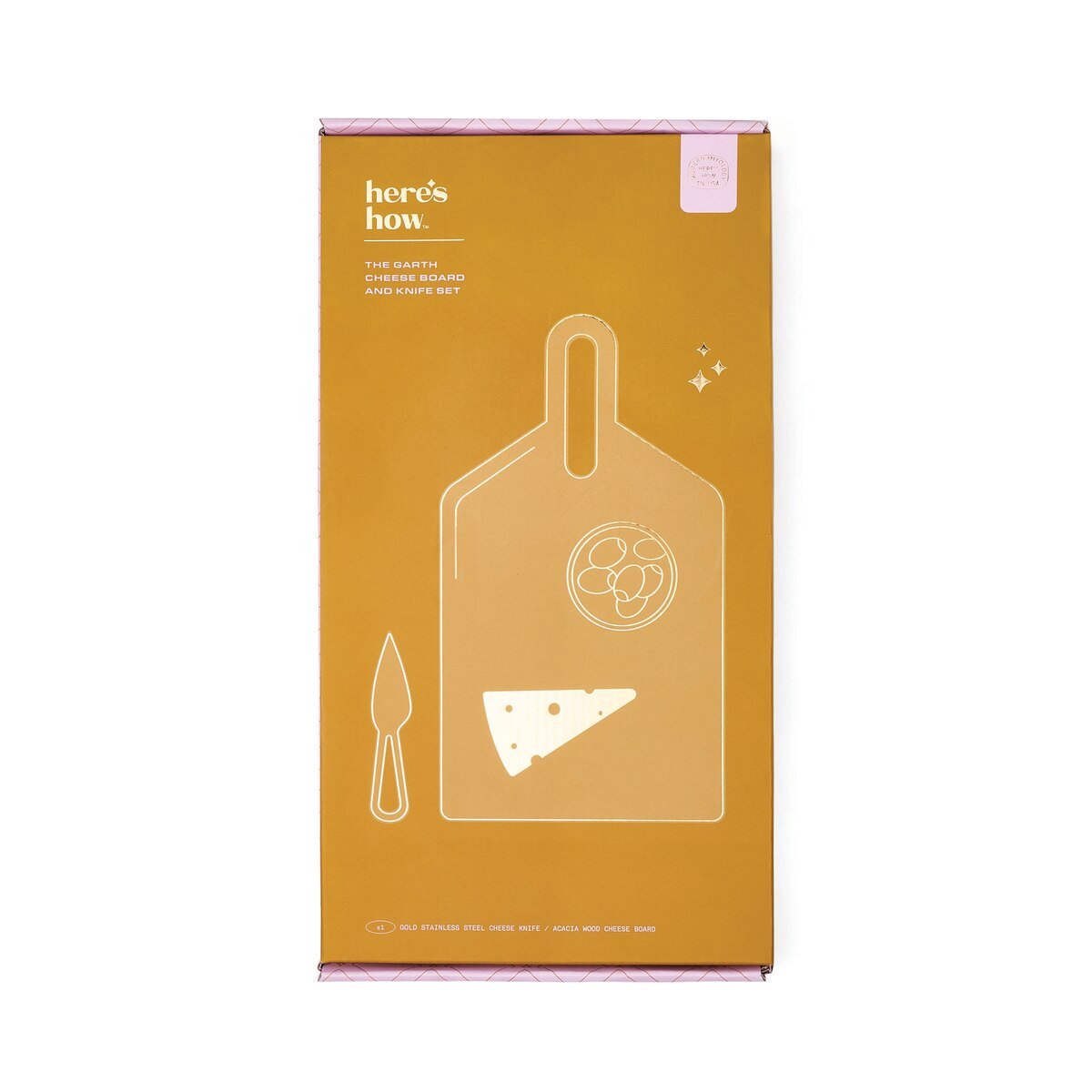 Garth Cheese Board/Knife Set - Designworks