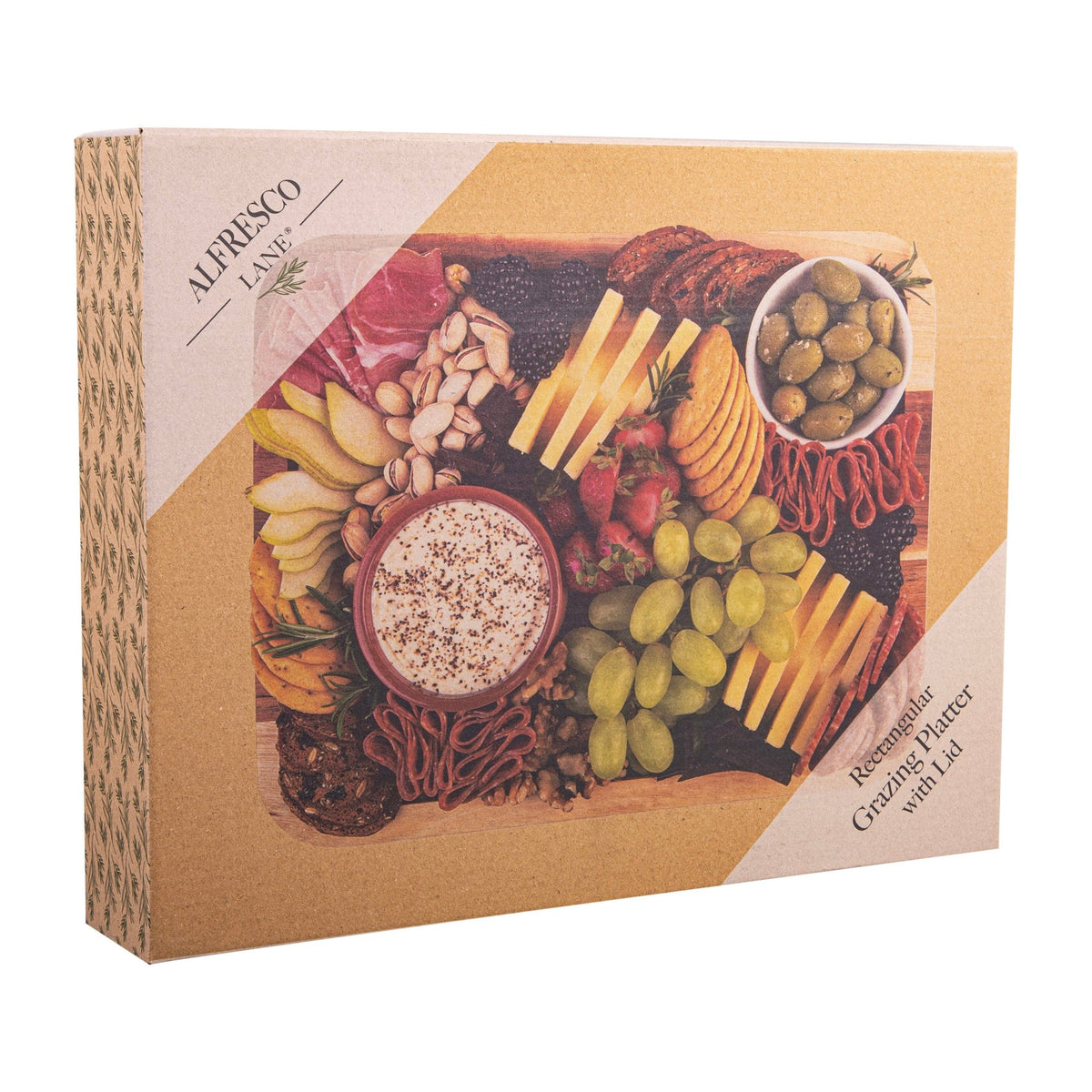 Grazing Platter w Lid Rectangular-Donaldson