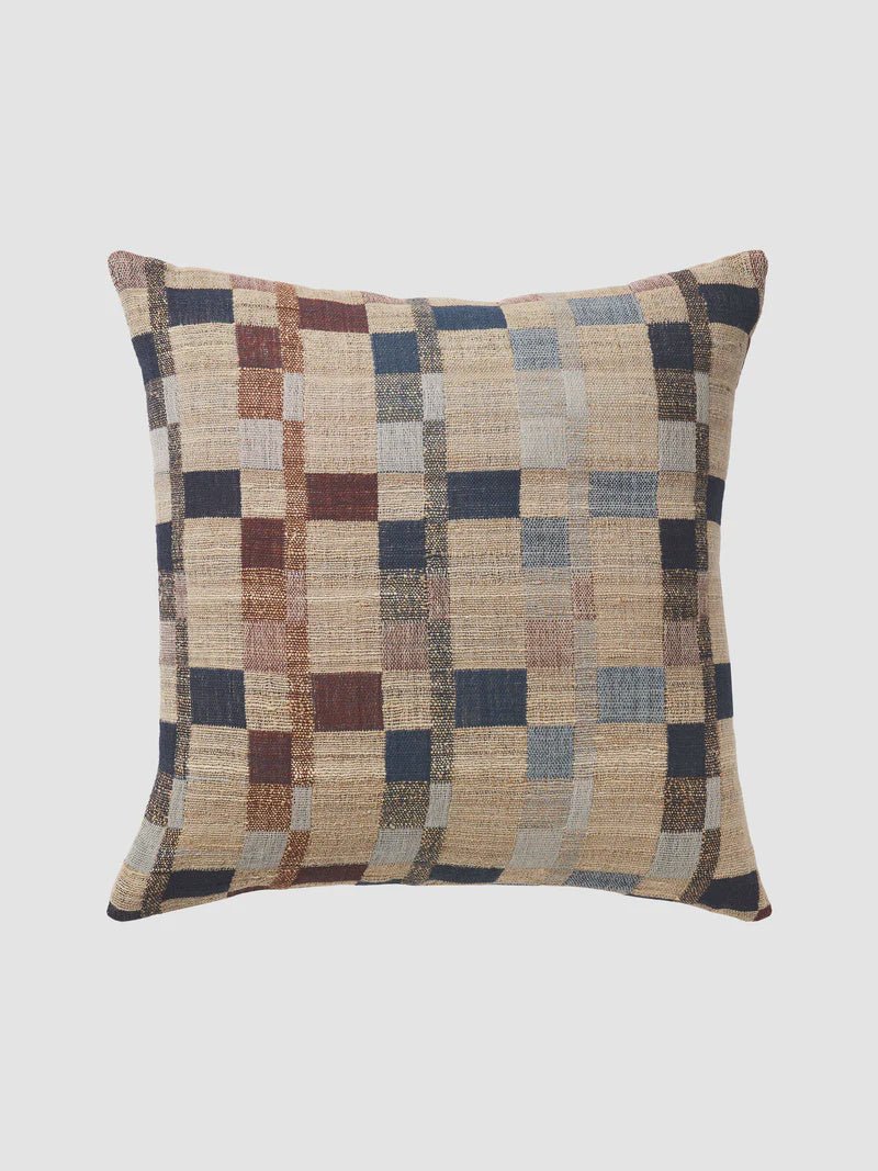 Hadley Silk & Wool Square Cushion-L & M Home