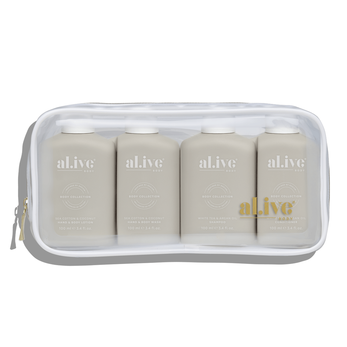 Hair Care & Body Travel Pack-Alive Body