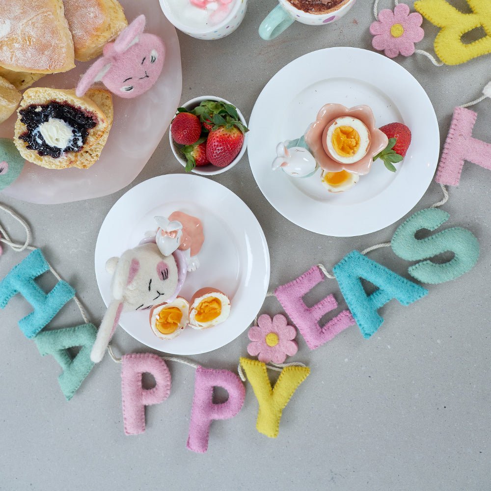 Happy Easter Felt Bunting - Annabel Trends