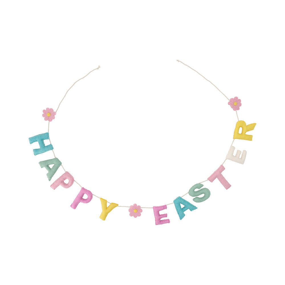 Happy Easter Felt Bunting - Annabel Trends