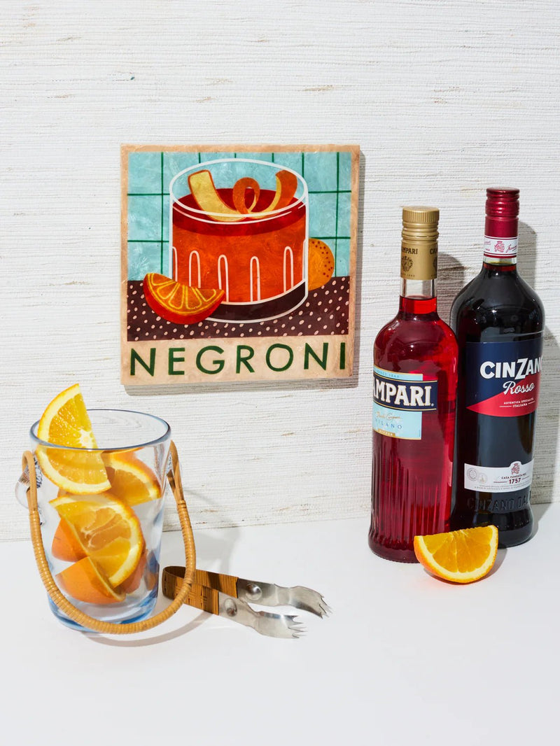 Happy Hour Negroni Tile - Jones & Co
