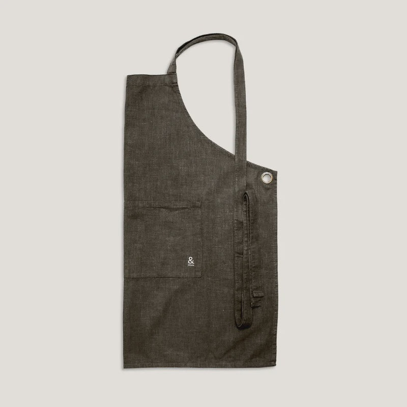 Hemp Apron Olive - Seed & Sprout