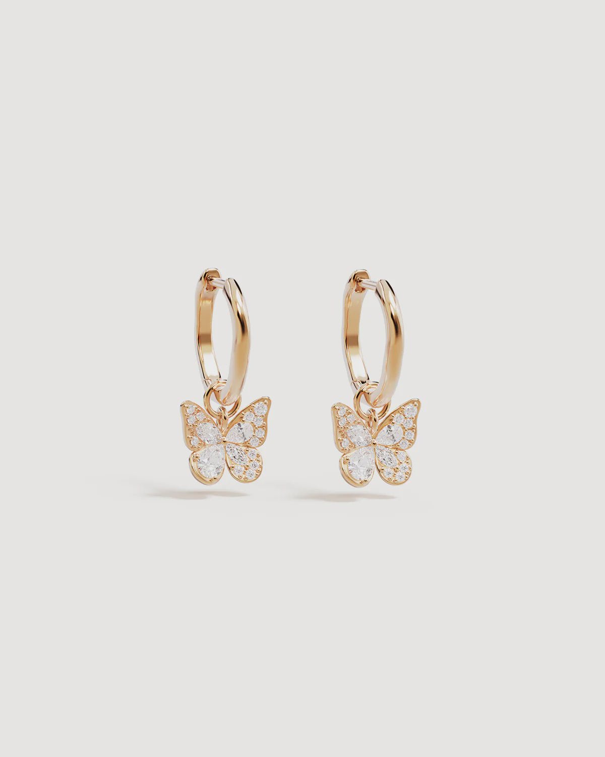 I Believe I Become Hoops 18k Gold-By Charlotte