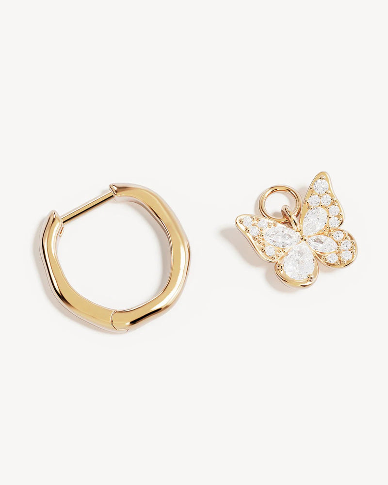 I Believe I Become Hoops 18k Gold-By Charlotte