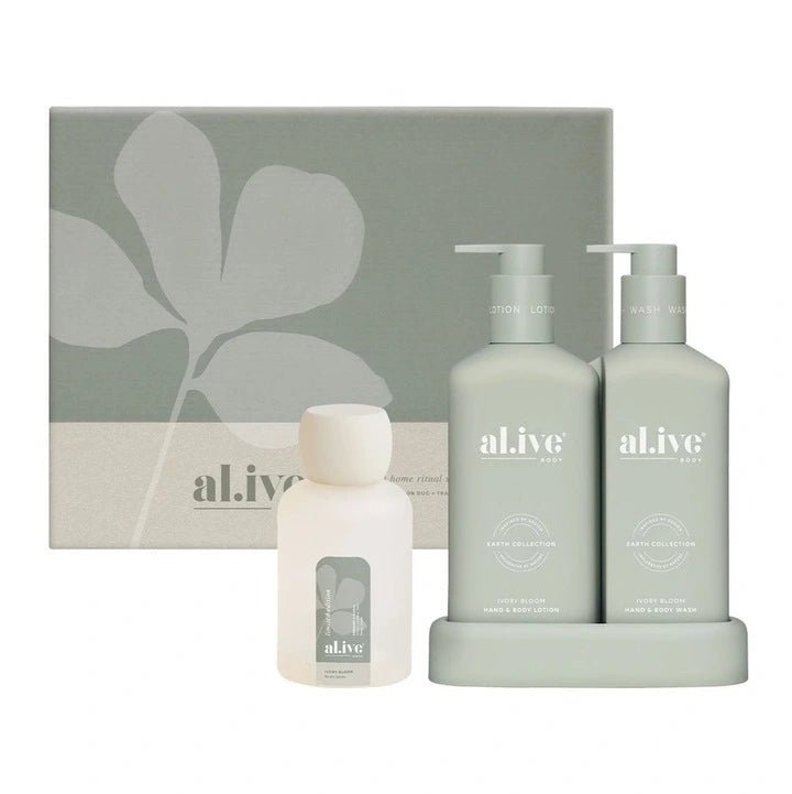 Ivory Bloom Home Ritual Set - Alive Body