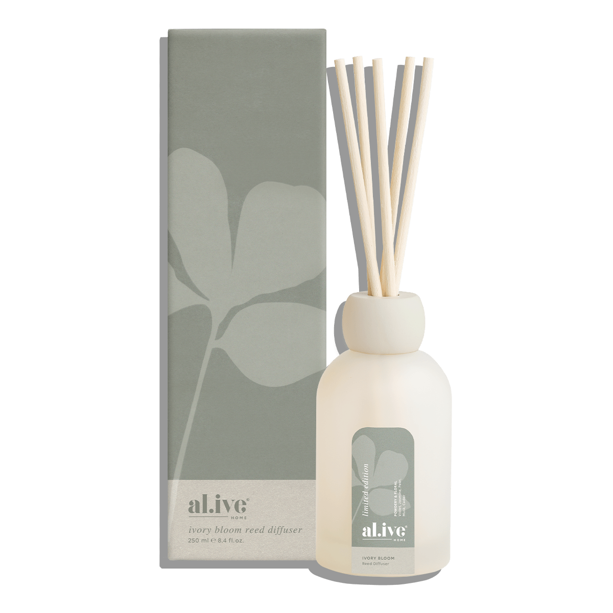 Ivory Bloom Reed Diffuser - Alive Body