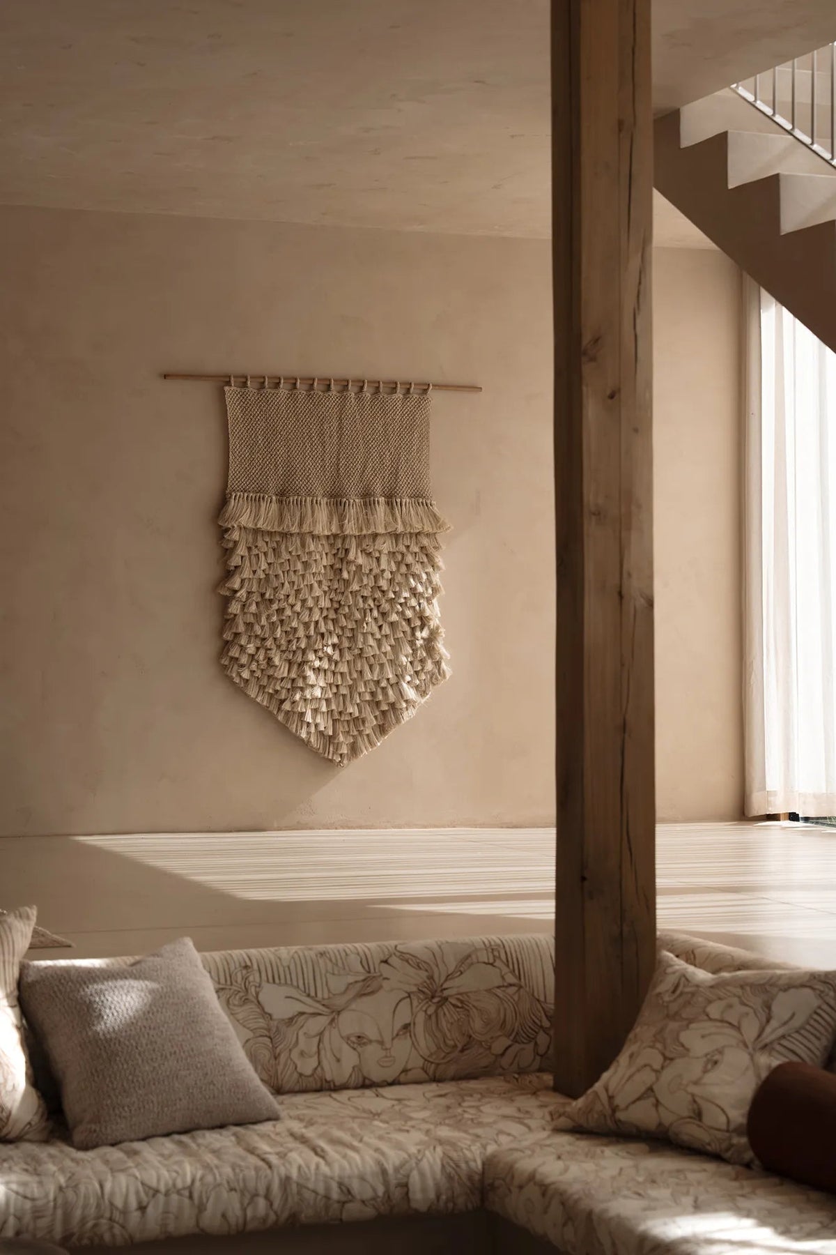 Jumbo Jute Wall Hanging-Dharma Door
