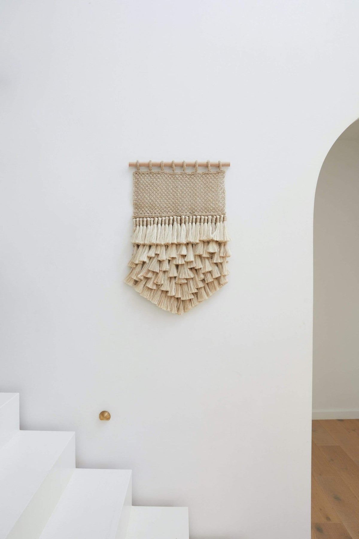 Jute Wall Hanging Small-Dharma Door