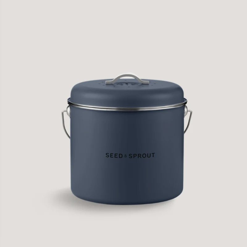 Kitchen Compost Bin - Ink-Seed & Sprout