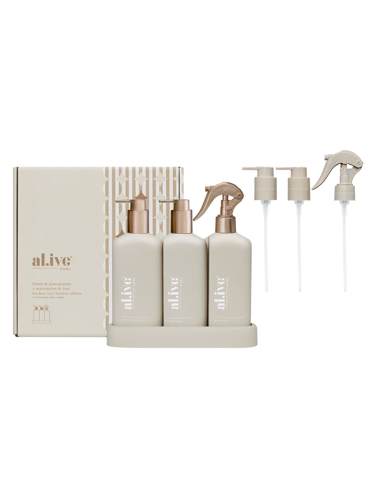 Kitchen Trio Stone Bronze Edition 26-Alive Body