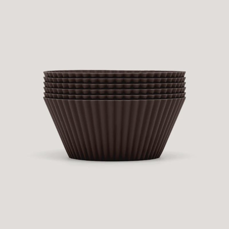 Large Muffin Cups S6 Carob-Seed & Sprout