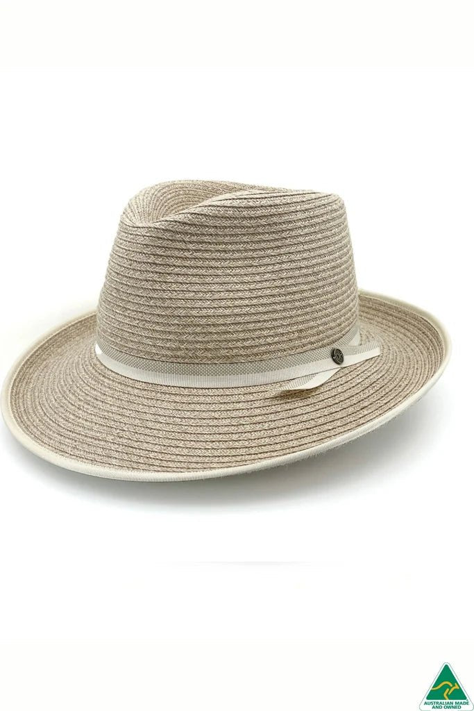 Laura Fedora Camel-Canopy Bay