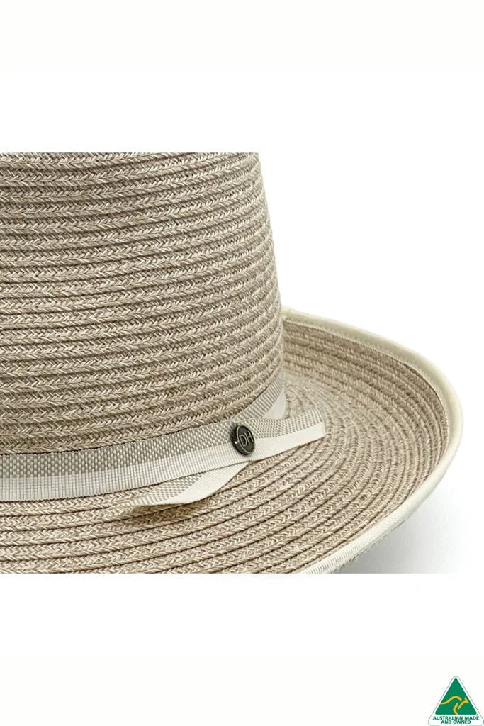 Laura Fedora Camel-Canopy Bay