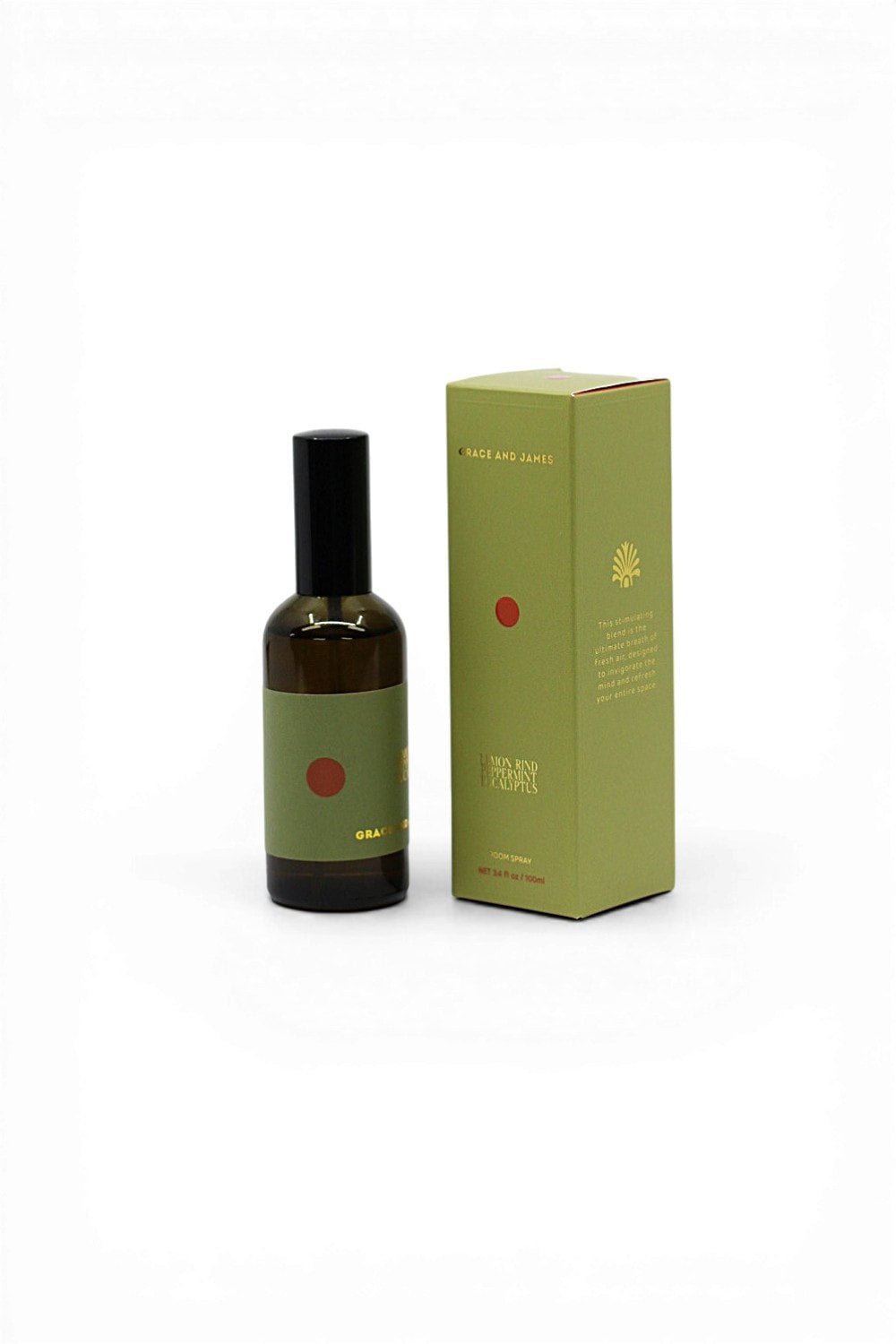 Lemon Rind Peppermint & Eucalyptus Room Spray-Grace and James
