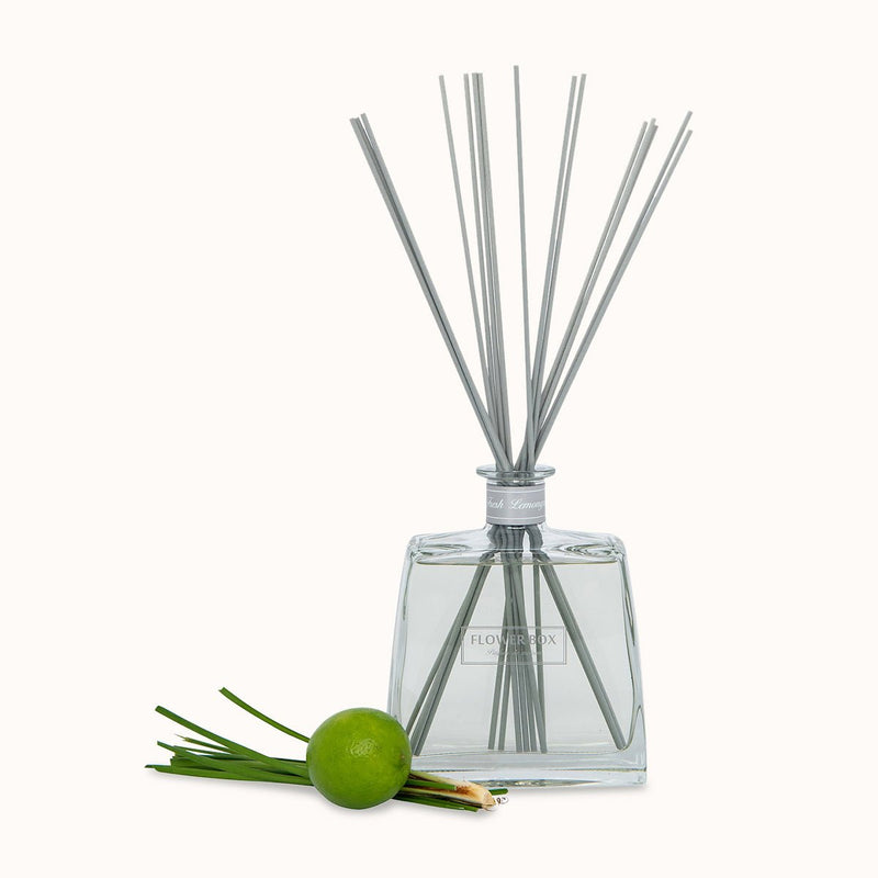 Lemongrass Hallmark Diffuser - Flower Box