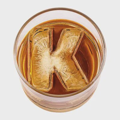 Letter K Ice Tray-Chief Drinks Officer