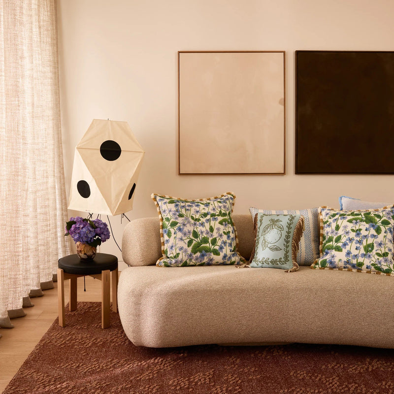 Lilas Blue 50cm Cushion - Bonnie & Neil