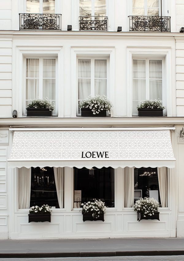 Loewe Shop Front Black Grain Frame - Cooper Black