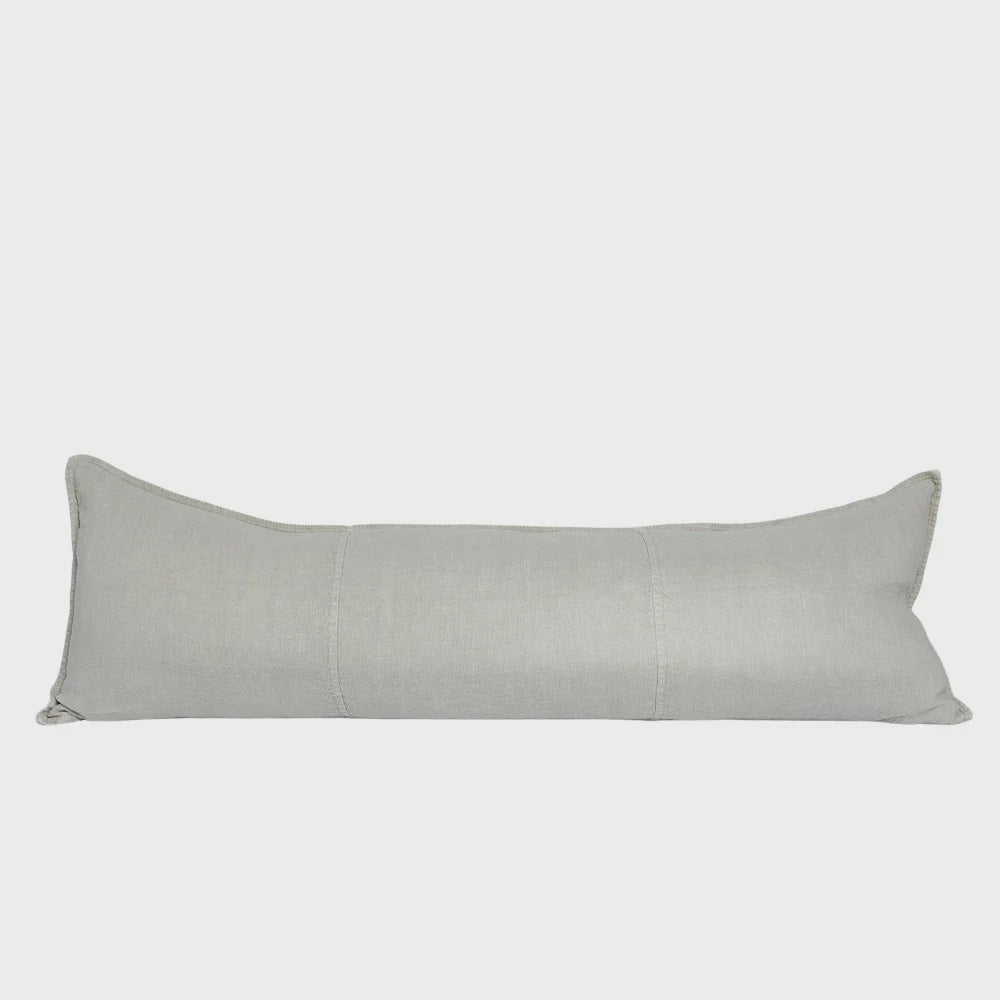 Luca Linen Long Lumbar Putty-Eadie Lifestyle