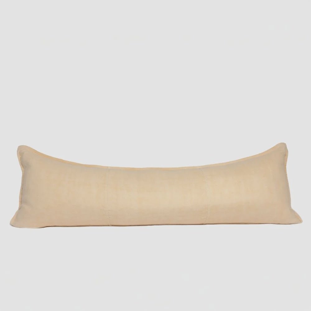 Luca Linen Long Lumbar Soft Butter-Eadie Lifestyle