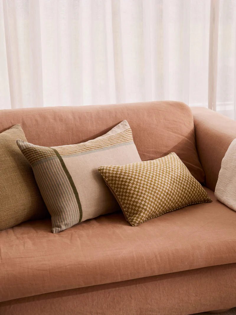 Lucas Pure Linen Rectangle Cushion - L & M Home