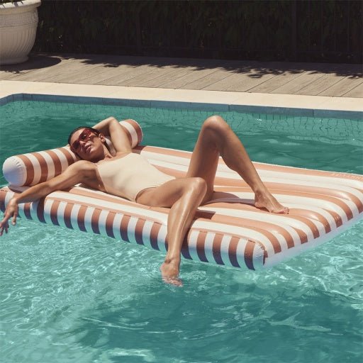 LUXE LILO TIERRA CLAY STRIPE-Sunnylife